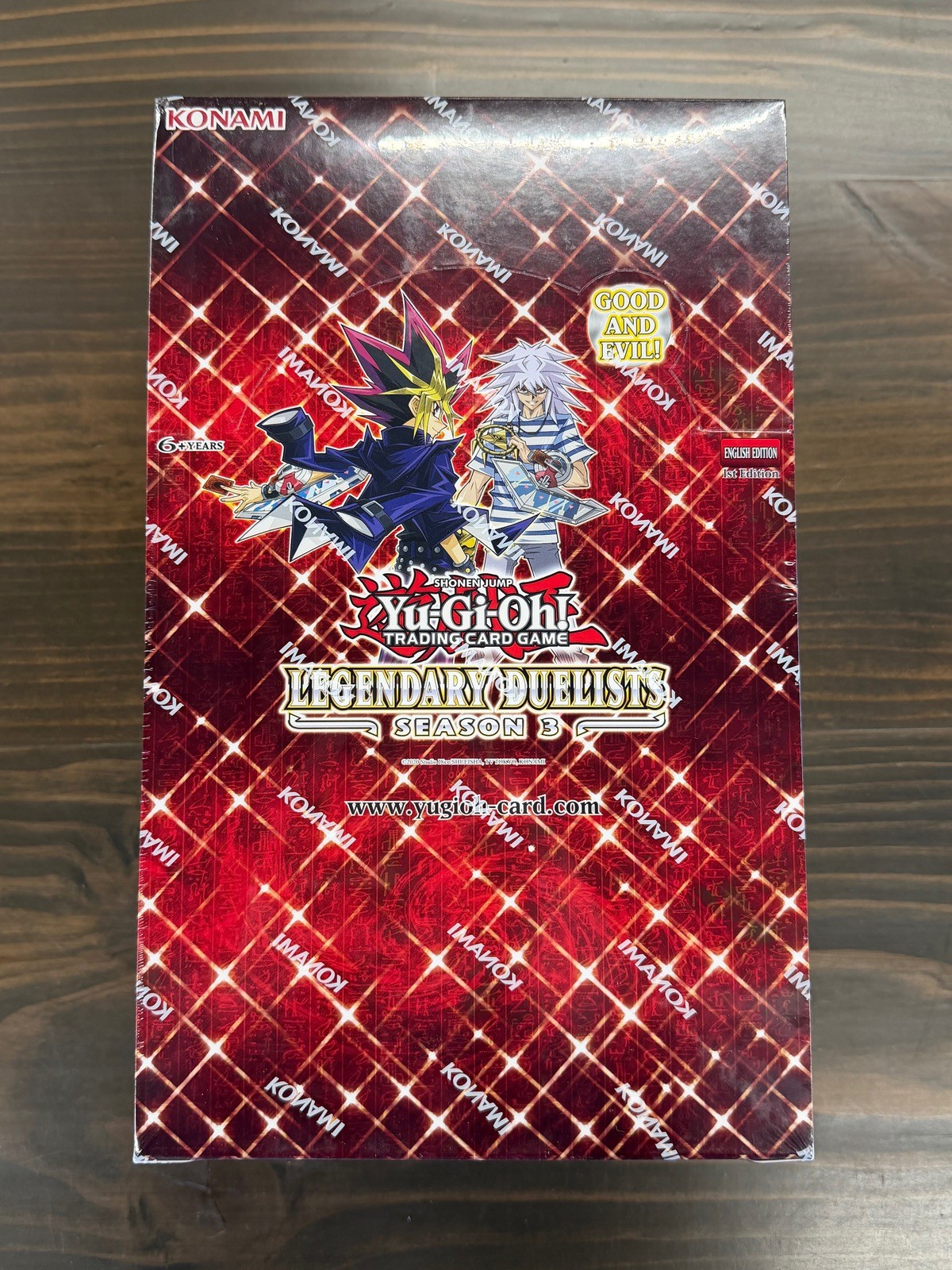 Yugioh Legendary Duelists: Season 3 Display Box Brand New Factory Sealed