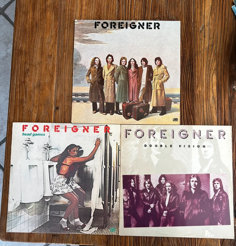 Vinyles Foreigner