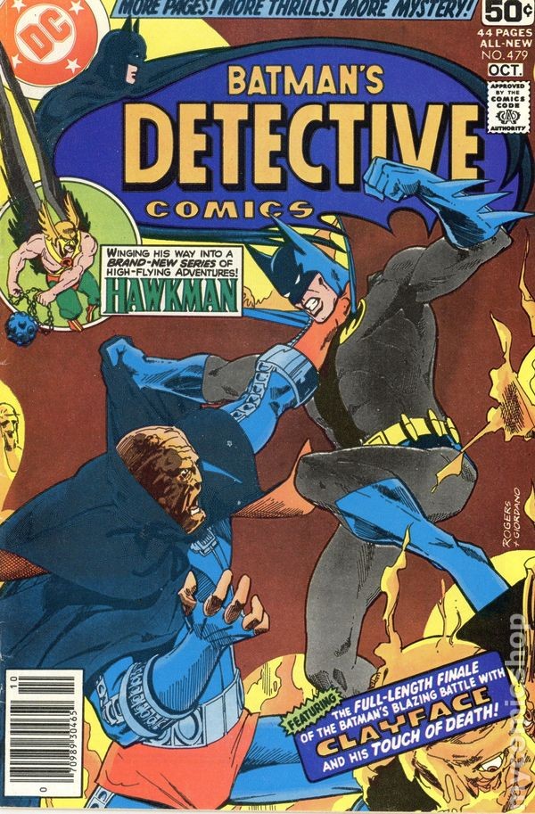 Detective Comics #479 FN- 5.5 1978 Immagine Stock
