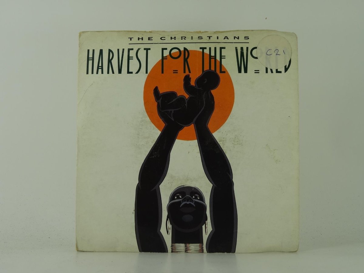 THE CHRISTIANS HARVEST FOR THE WORLD (2) (30) 2 Track 7" Single plus Picture Sle