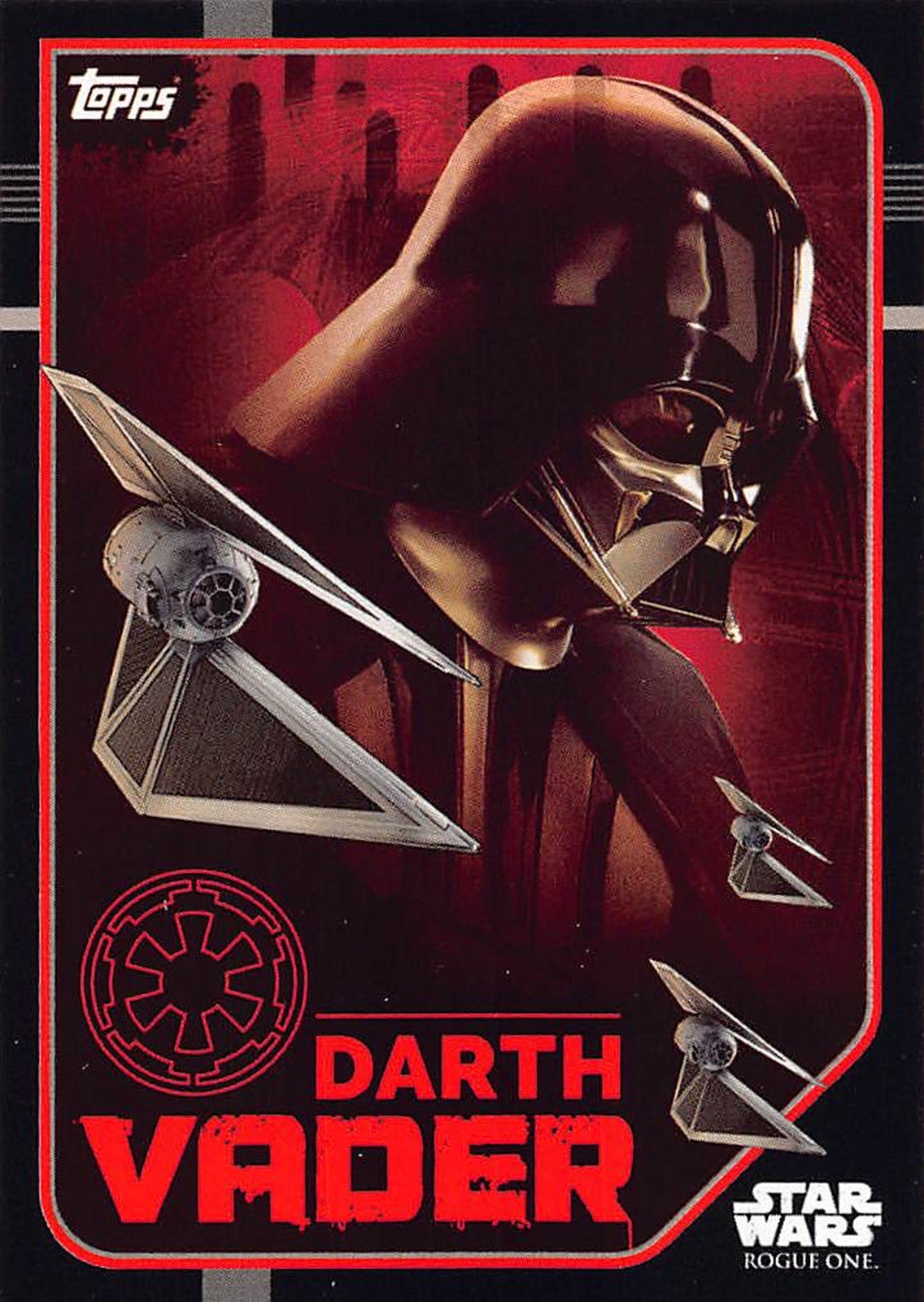 2016 Topps Star Wars: Rogue One UK Darth Vader #87