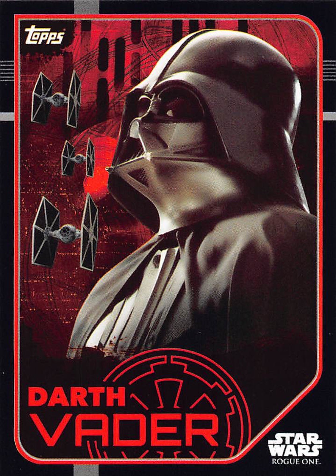 2016 Topps Star Wars: Rogue One UK Darth Vader #86