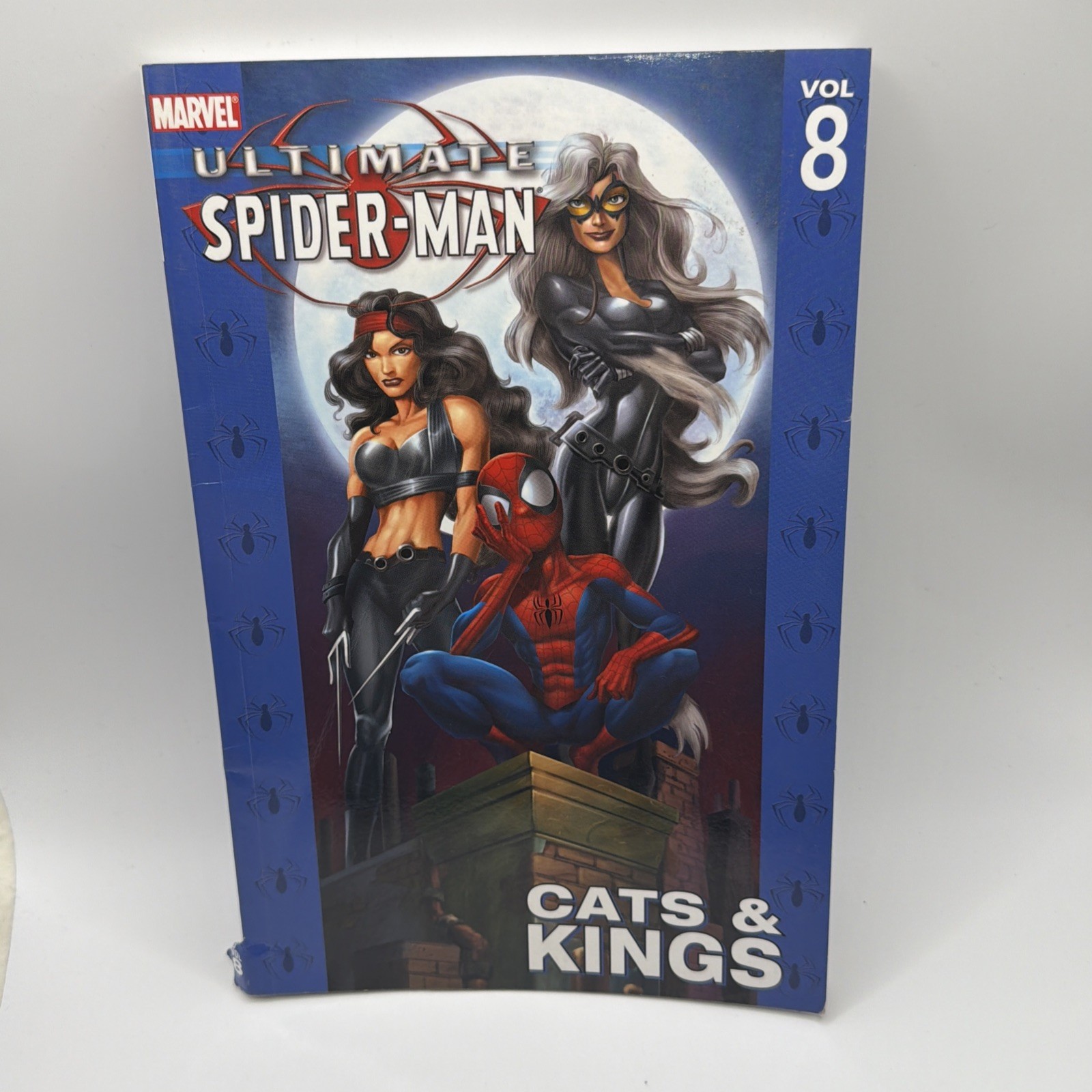 Ultimate Spider-Man Cats & Kings Vol.8 GN #47-#53 (2004) - Damaged