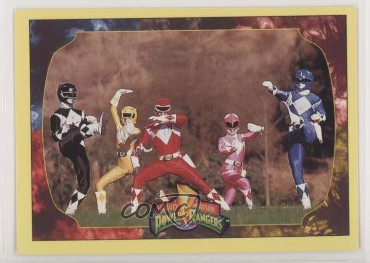 1994 Collect-A-Card Mighty Morphin Serie 2 Power Rangers Super Heroes #143 0b5
