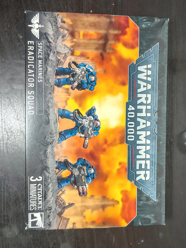 Warhammer 40k just the box and instructions Eradicator Squad