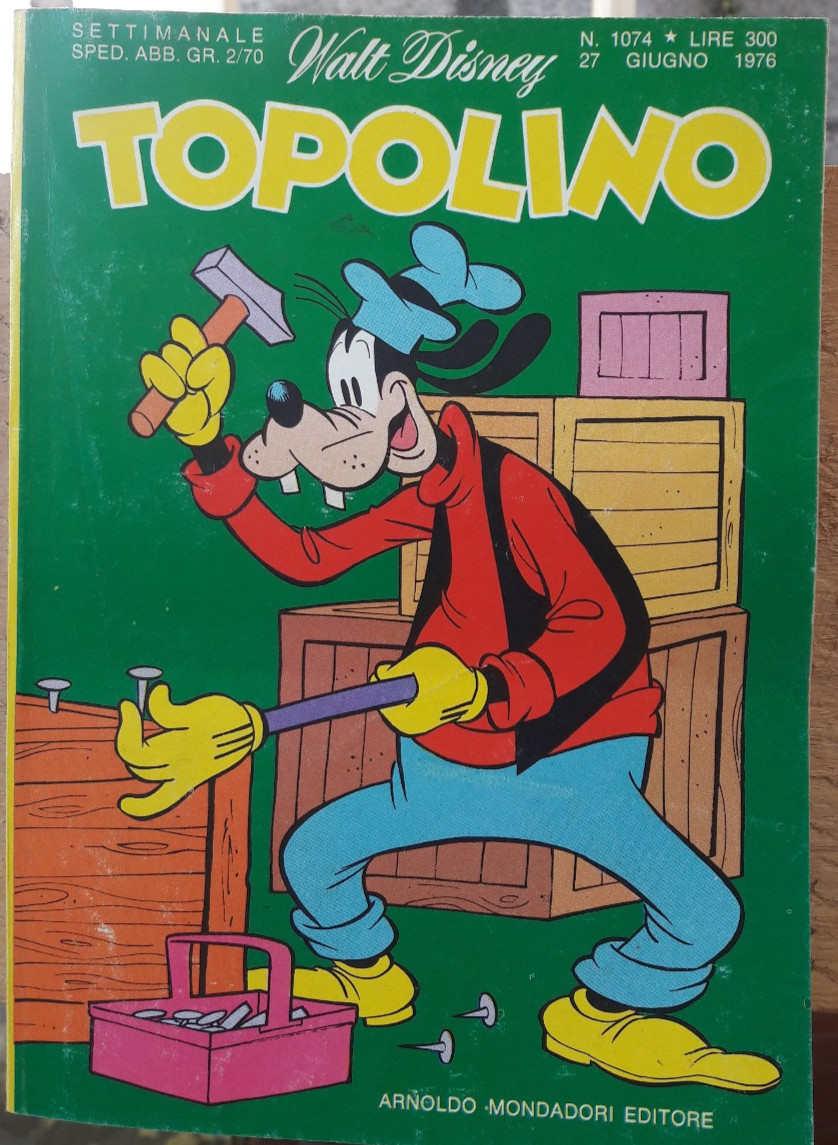 Topolino Numero 1074 -  27 Giugno  1976