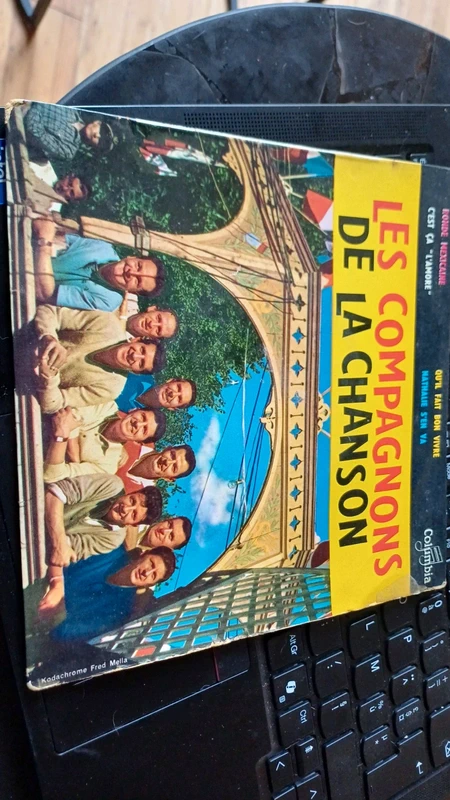 45T 4 titres les compagnons de la chanson ronde mexicaine