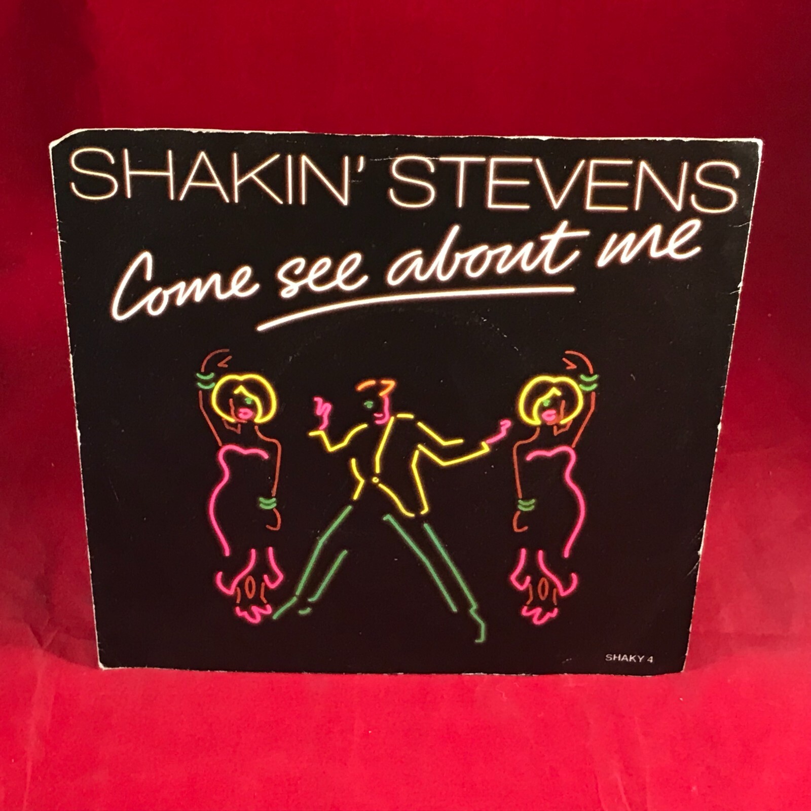 SHAKIN' STEVENS Come See About Me 1987 UK 7" vinyl single original 45 ~