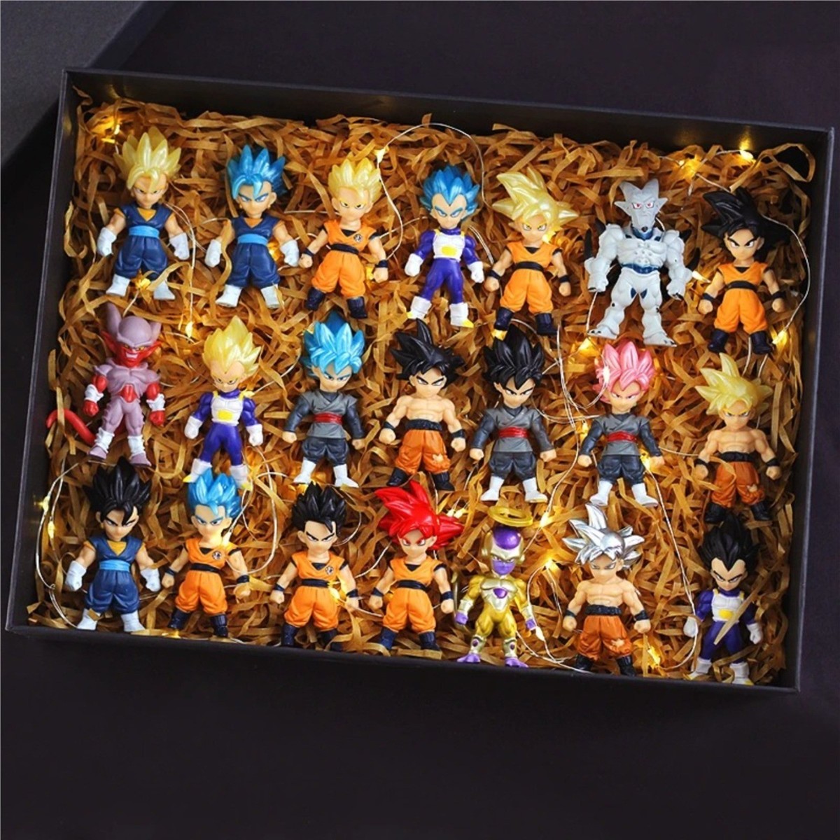 Dragon Ball Z Set Action Figure Goku Gohan Vegeta Broly PVC Anime