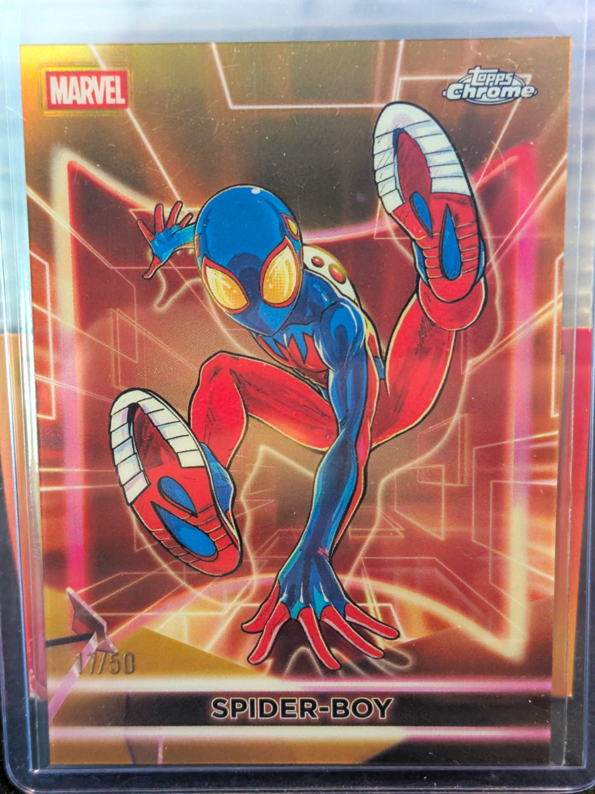 Topps 2026 Noeon Marvel Spider-Boy True Gold #/50