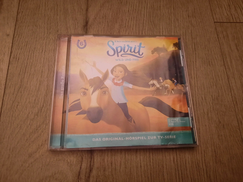 Spirit - Wild und frei Hörspiel CD Folge 6 das große Rennen