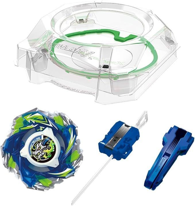 BEYBLADE X CX-16 Start Dash Set C Takara Tomy Bahamut Blitz BK Stadium