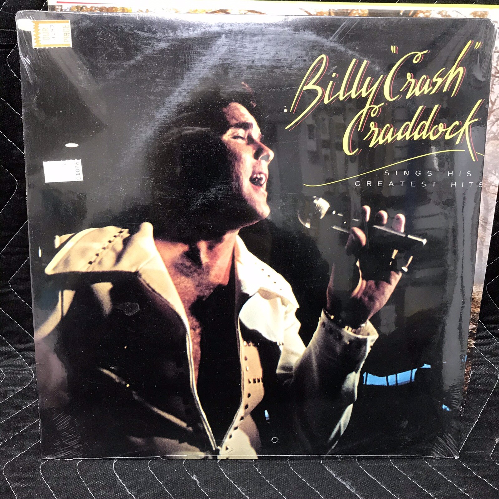 New Billy “Crash” Craddock Lp Record SEALED Sings His Greatest Hits NIP H3 Vinyl