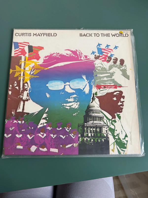 Curtis Mayfield – Back To The World – Vinyle LP 1973 France