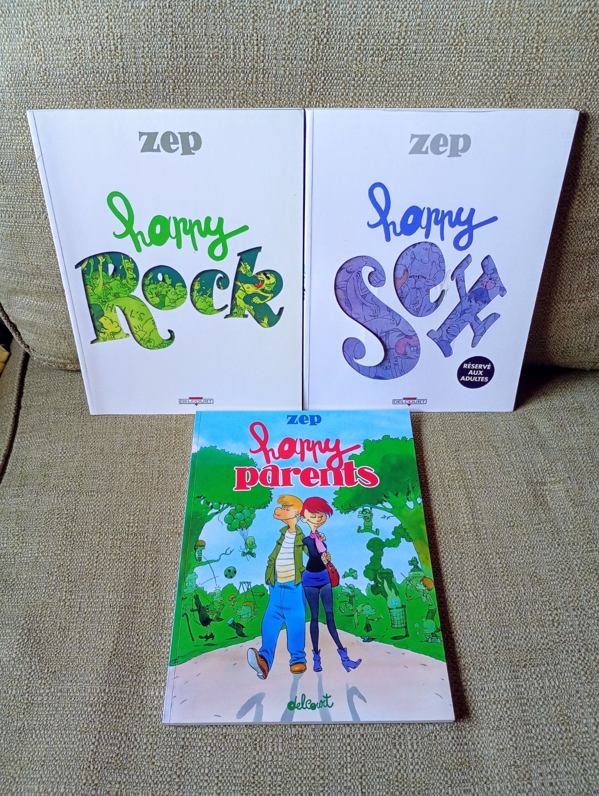 Zep - Happy Rock, Happy Sex, Happy Parents - Delcourt