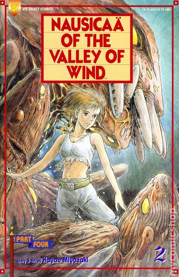 Nausicaa della Valle del Vento Parte 4 #2 VG 1994 Immagine Stock Basso Grado