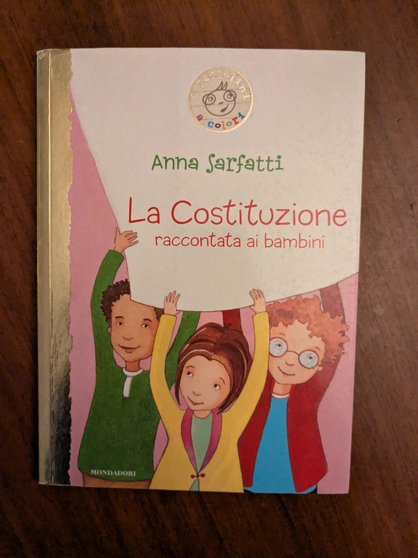 La Costituzione raccontata ai bambini - LIBRO