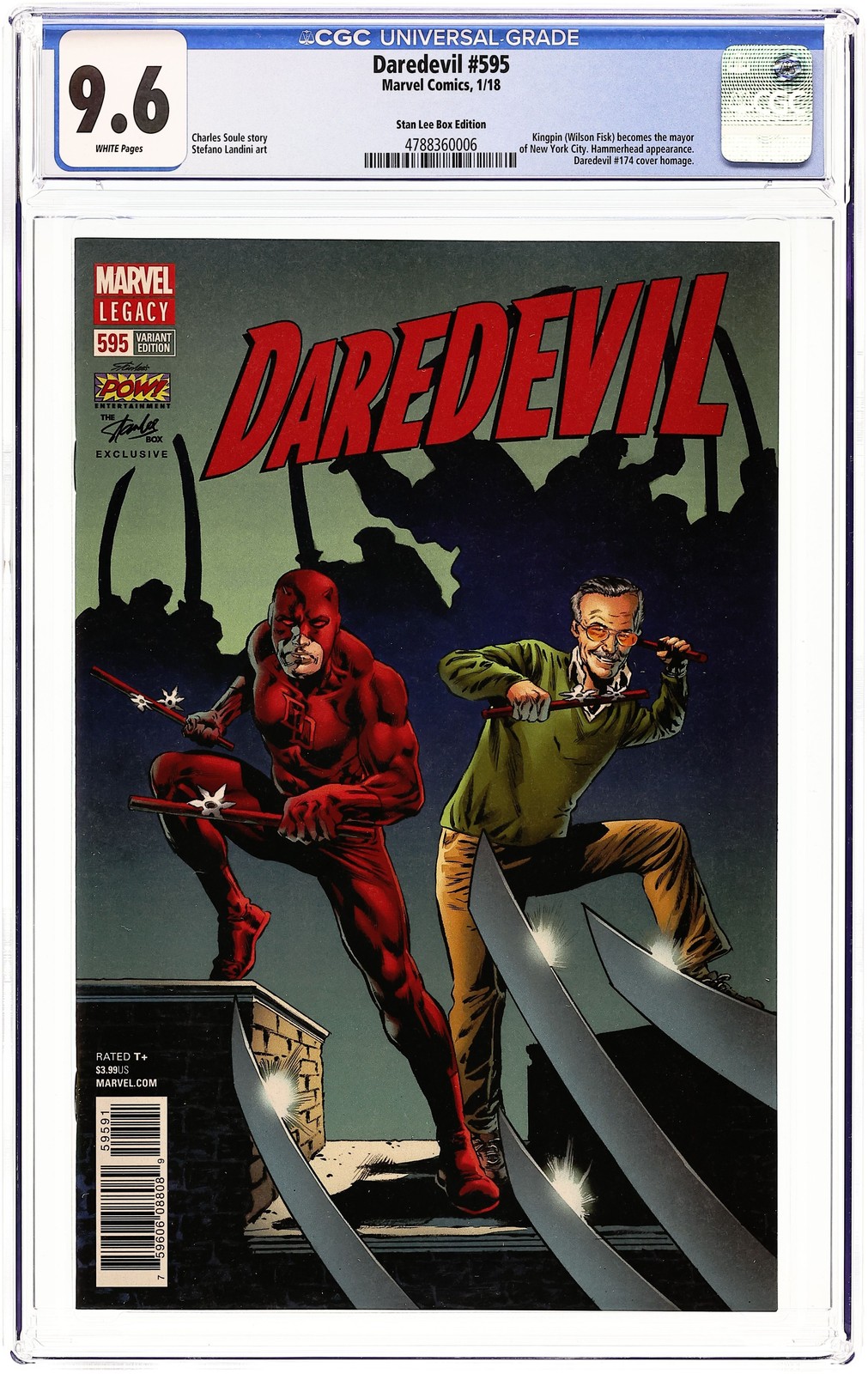 Daredevil #595H CGC 9.6 2018 4788360006