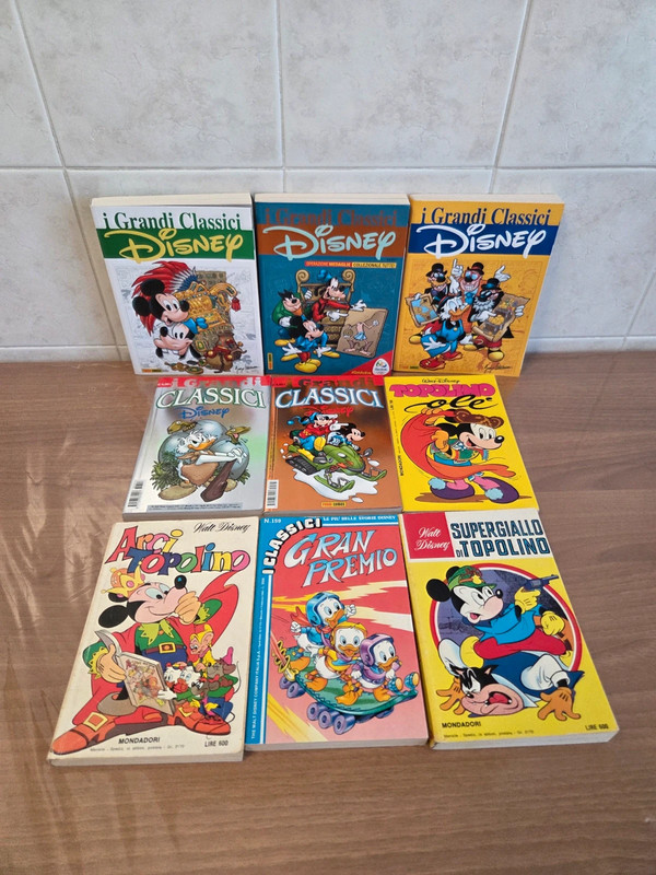 Lotto Classici e Grandi Classici Disney panini