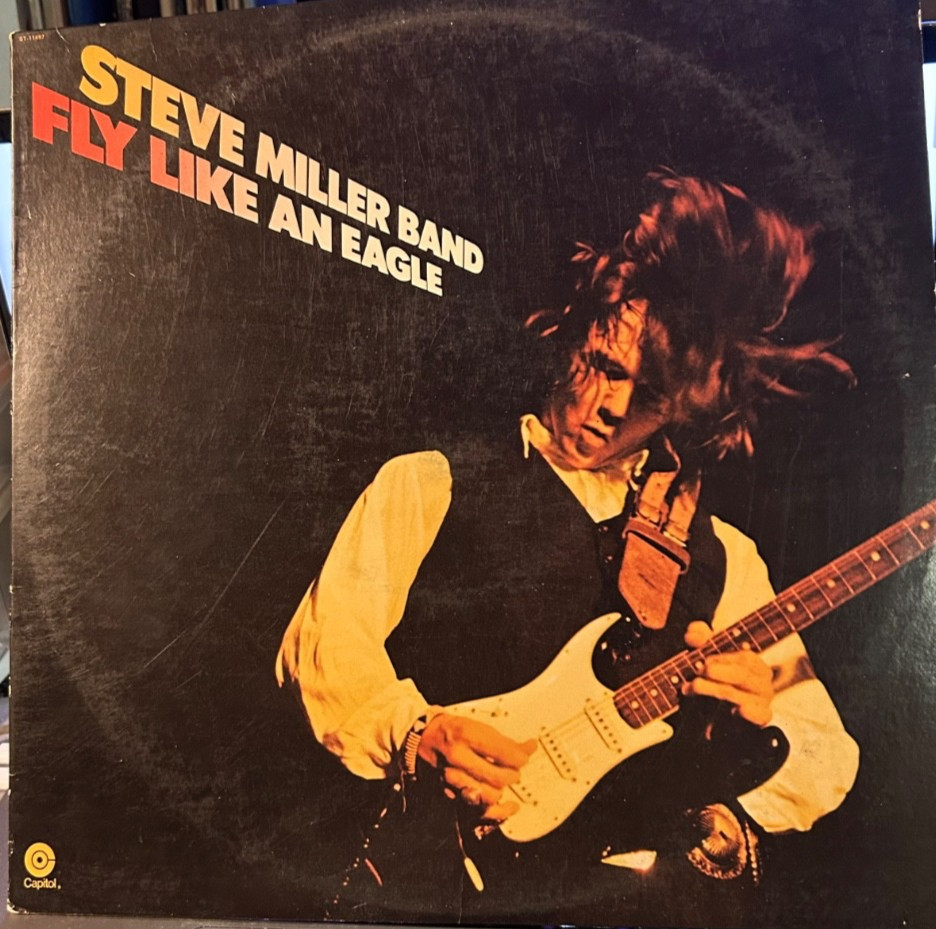STEVE MILLER BAND Fly Like an Eagle - 1976 1st Press Capitol LP - TOP NM DISC