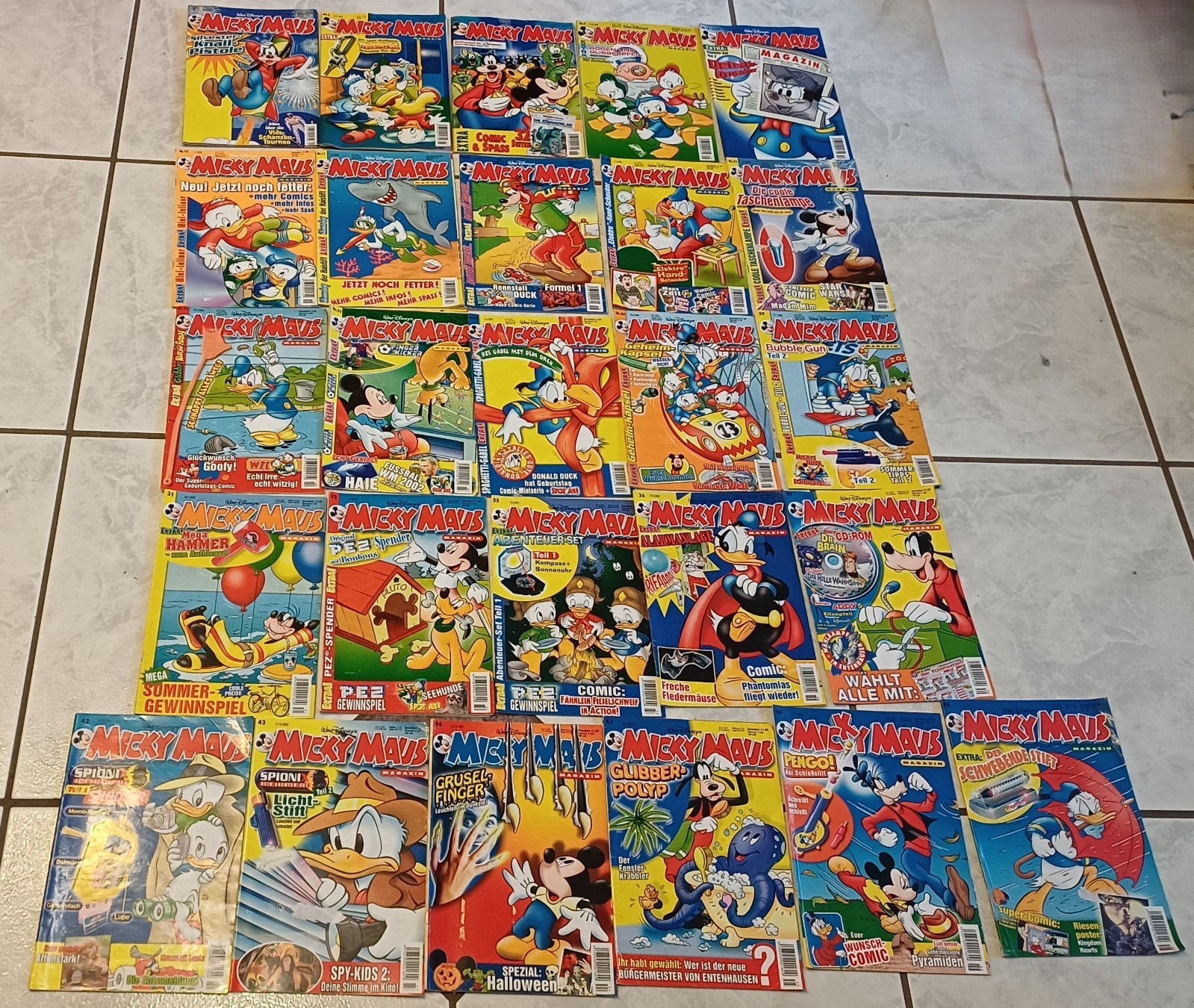 Quaderni fumetti Topolino anno 2002 - quaderni originali a scelta