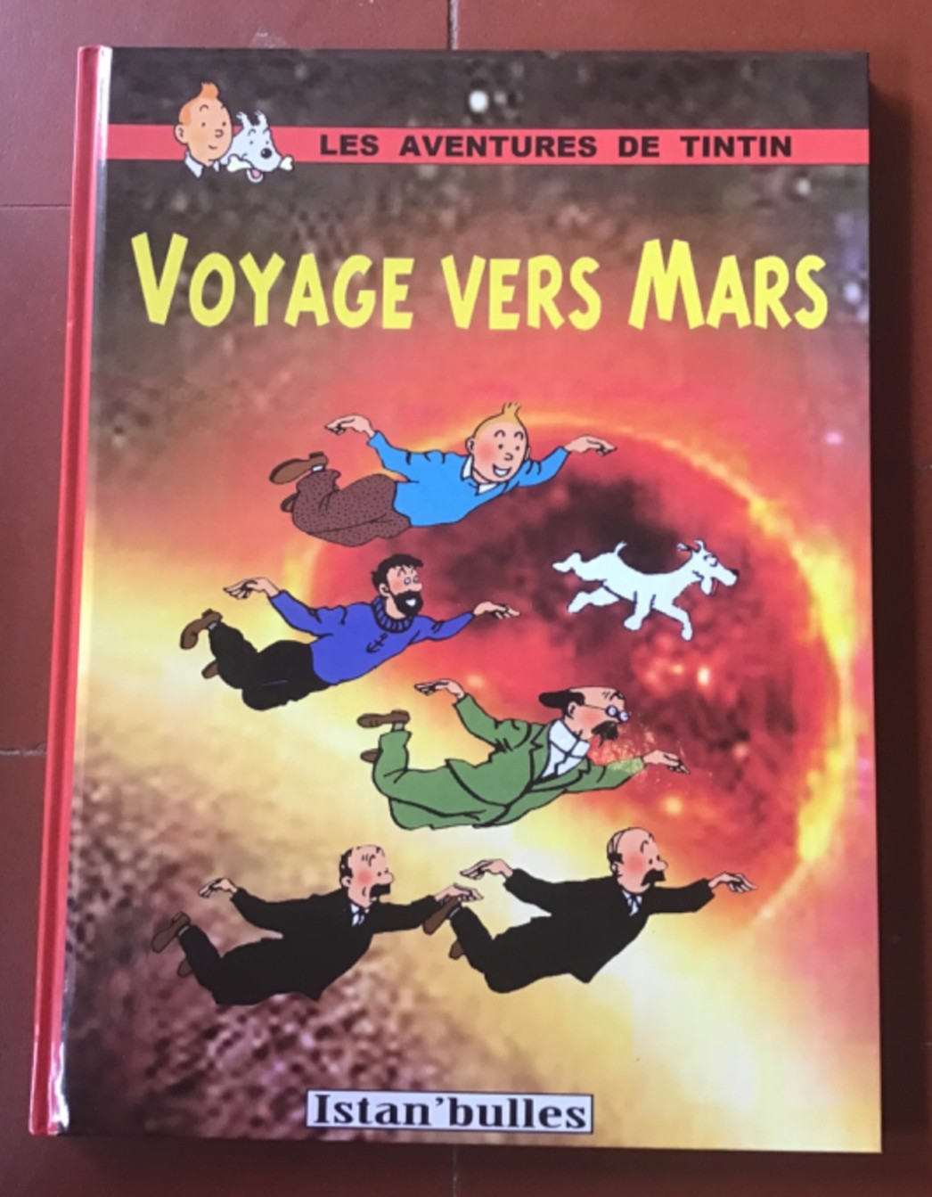 Pastiche TINTIN. Voyage vers Mars. Istan’bulles 2019. Album de 54 pages.