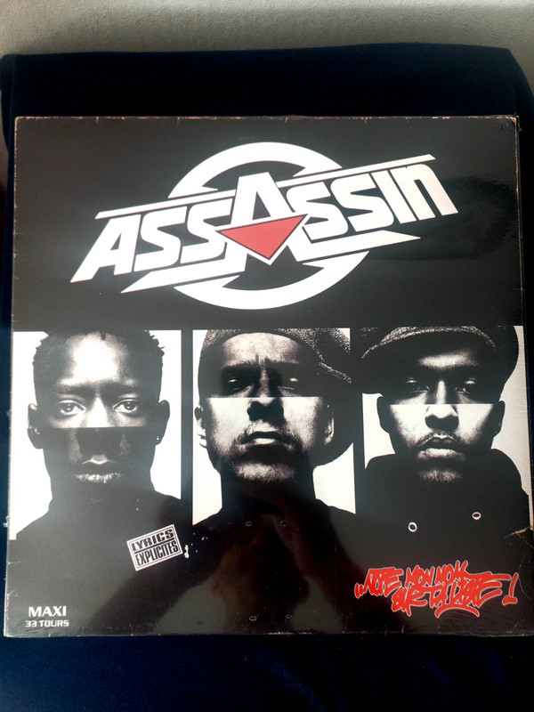 Vinyl RE Assassin "Note mon nom sur ta liste"