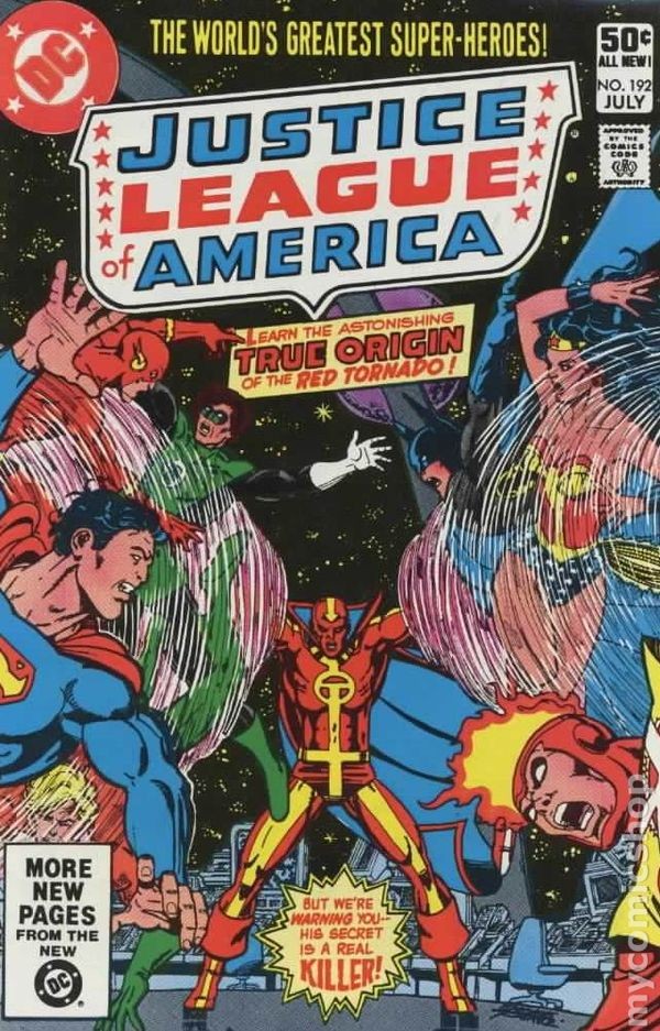 Justice League of America #192 FN 1981 Immagine Stock