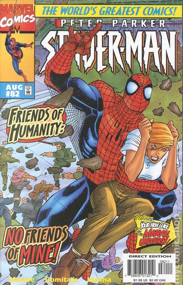 Spider-Man #82 FN 1997 Immagine Stock