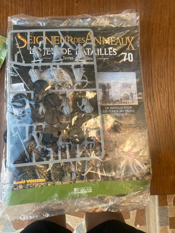 Lot de 3 Magazines seigneur des anneaux