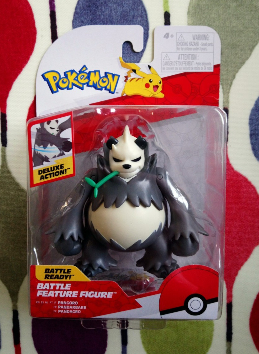 Pokémon Battle Feature Pangoro Figure - 4.5-Inch
