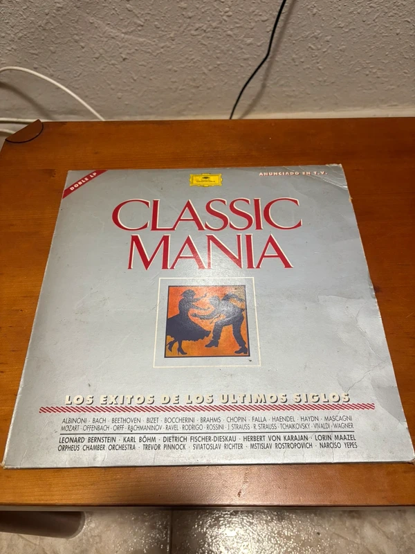 Vinilo Doble LP Classic Mania – Los Éxitos de los Últimos Siglos (1990)
