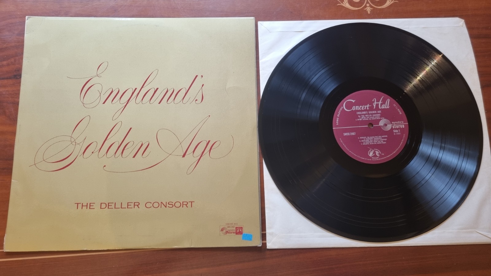 Deller Consort - England's Golden Age - 1969 SMSC 2467 Stereo *NrMINT