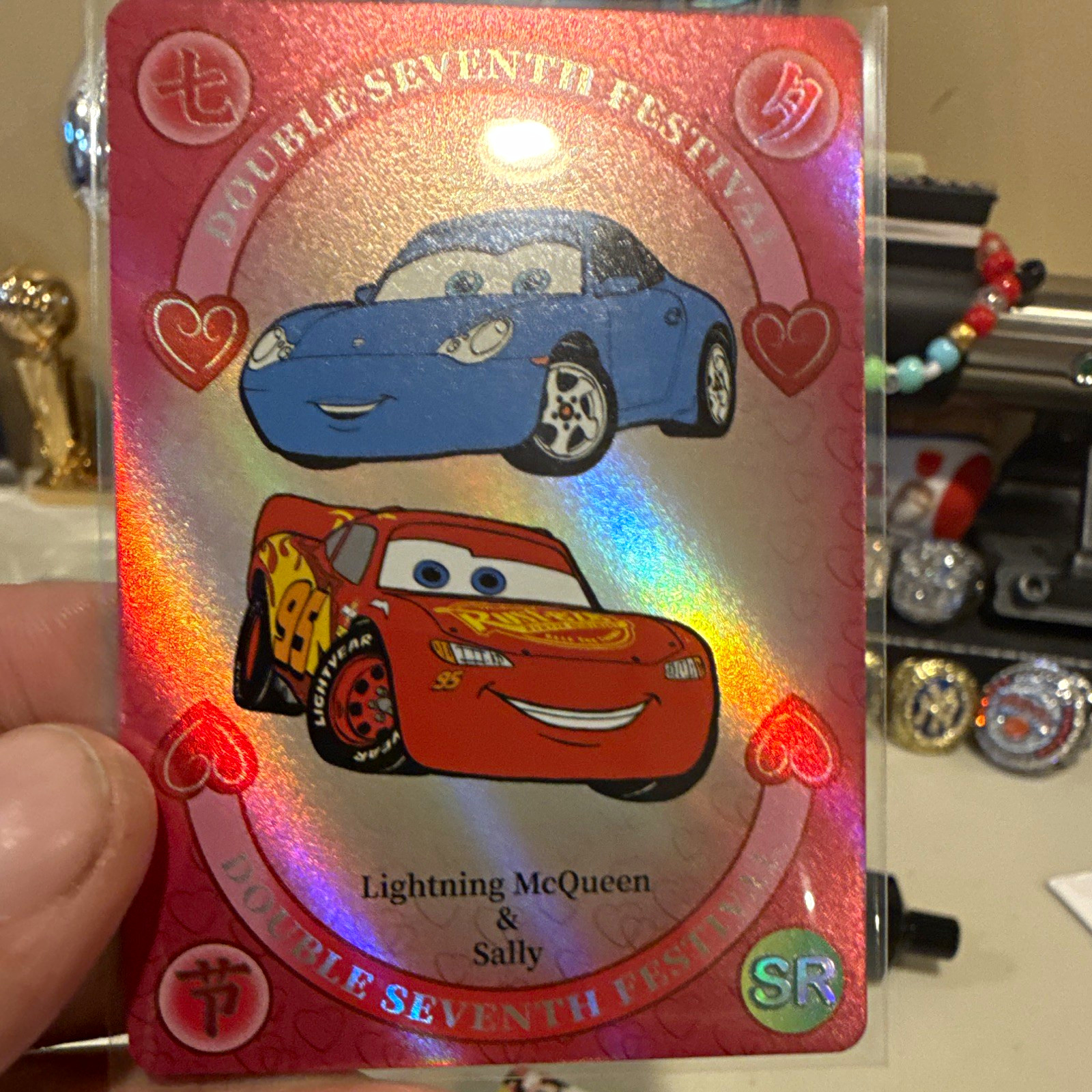 KAKAWOW JOY Disney Festivals Lightning McQueen & Sally Holo Card HLDJ-L-78 2024