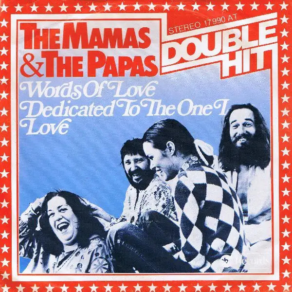 The Mamas & The Papas Dedicated To The One i Love Vinile Single 7inch Near Menta