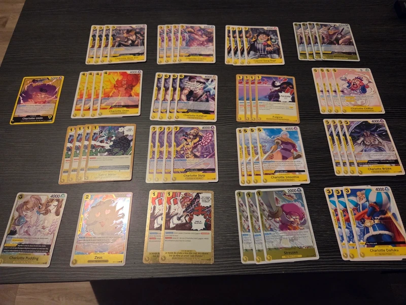 One Piece Card Game - eng / fr - Lot de Carte pour le deck Linlin et Robin