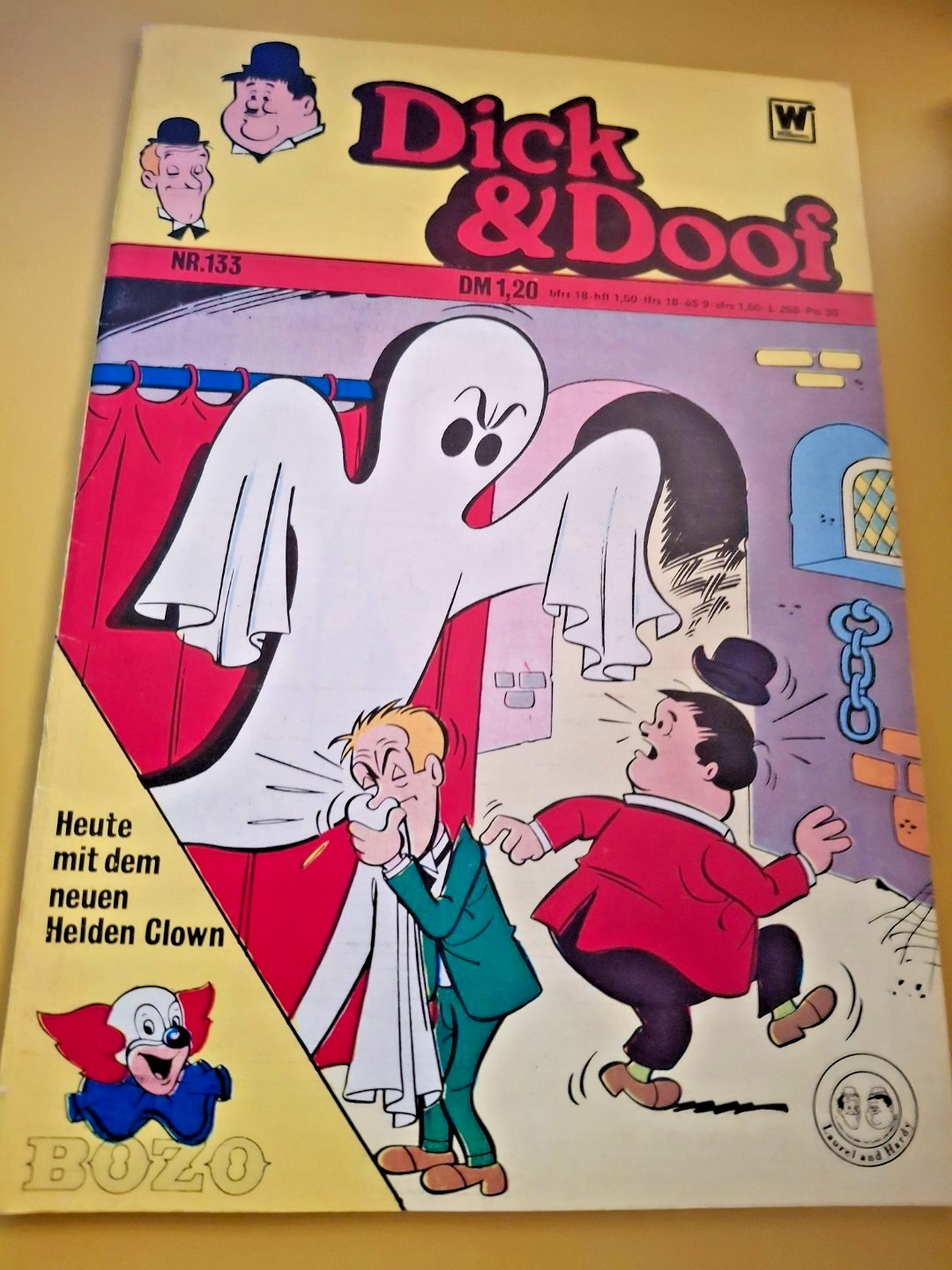 Fumetto Dick & Doof n.135 - Williams Editore (1973) - Ottime condizioni 1-