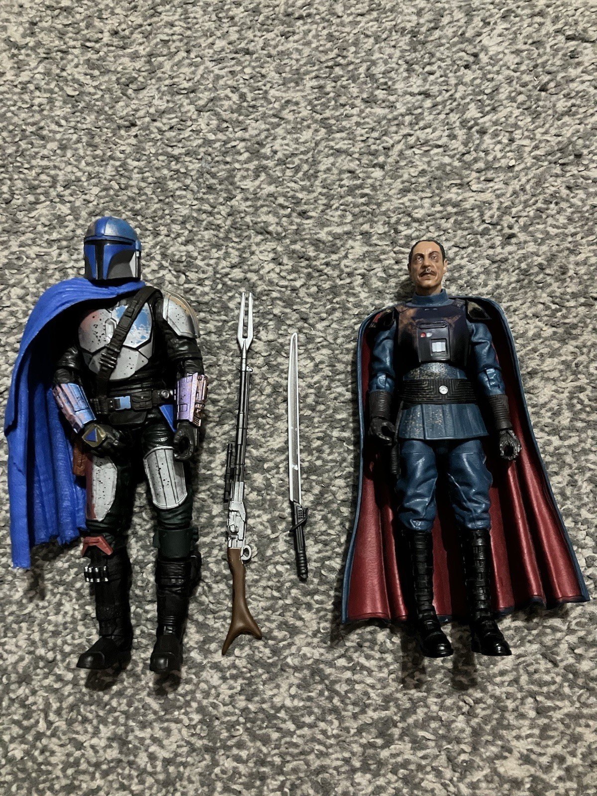 Star Wars Black Series Credit Collection The Mandalorian 6” & Moff Gideon Figure