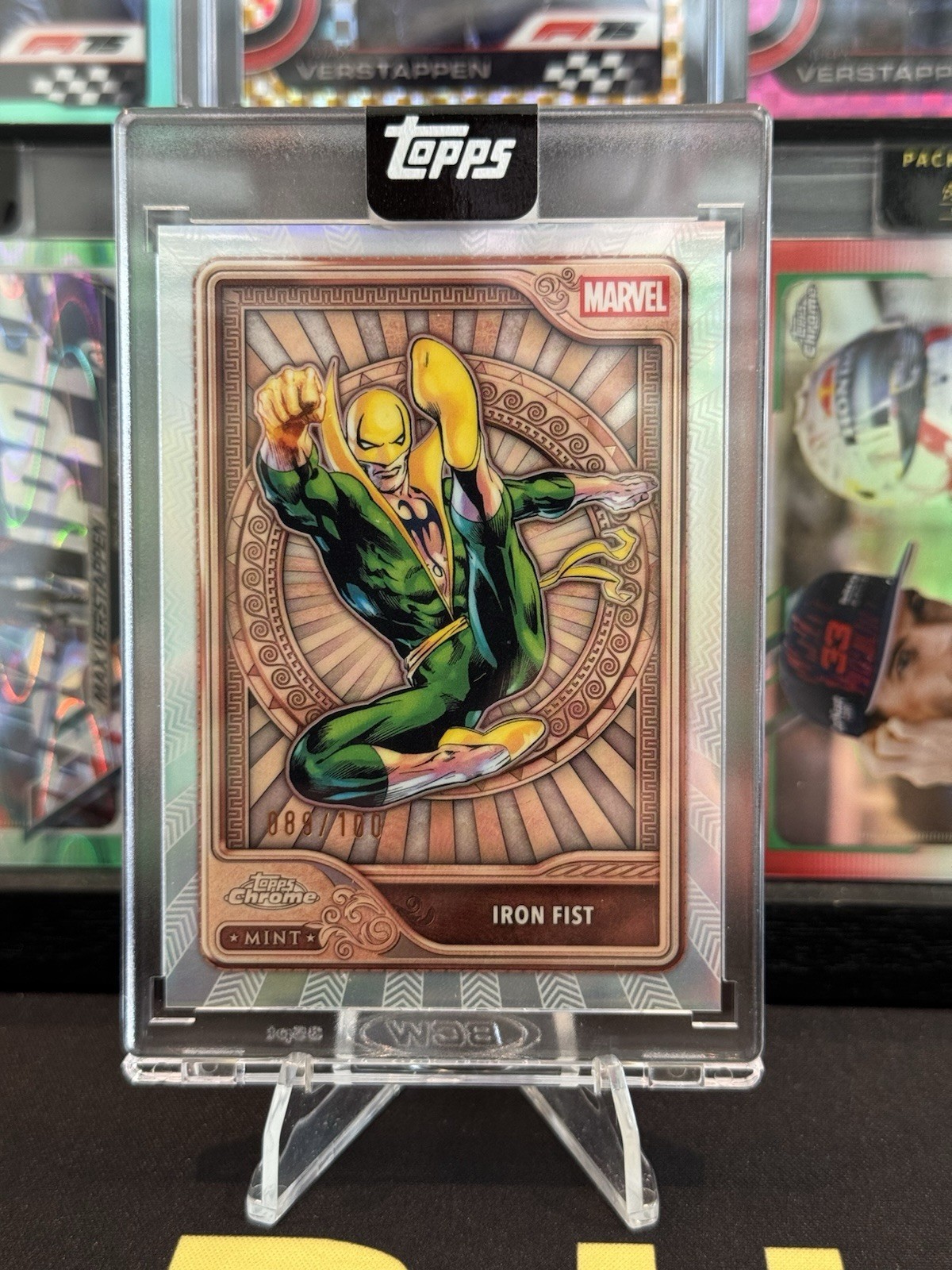 2026 Topps Marvel Mint - Iron Fist #46 Encased Bronze Card /100