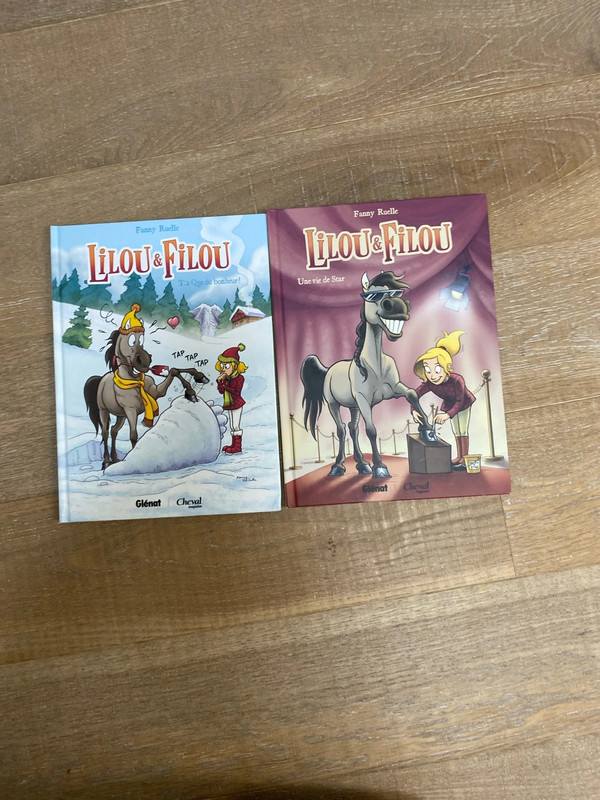 2 tomes Lilou&Filou