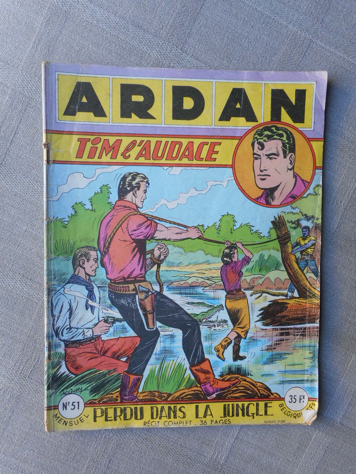 Artima Ardan Tim L'Audace 1ª Serie N° 51 1956 In Buone Condizioni