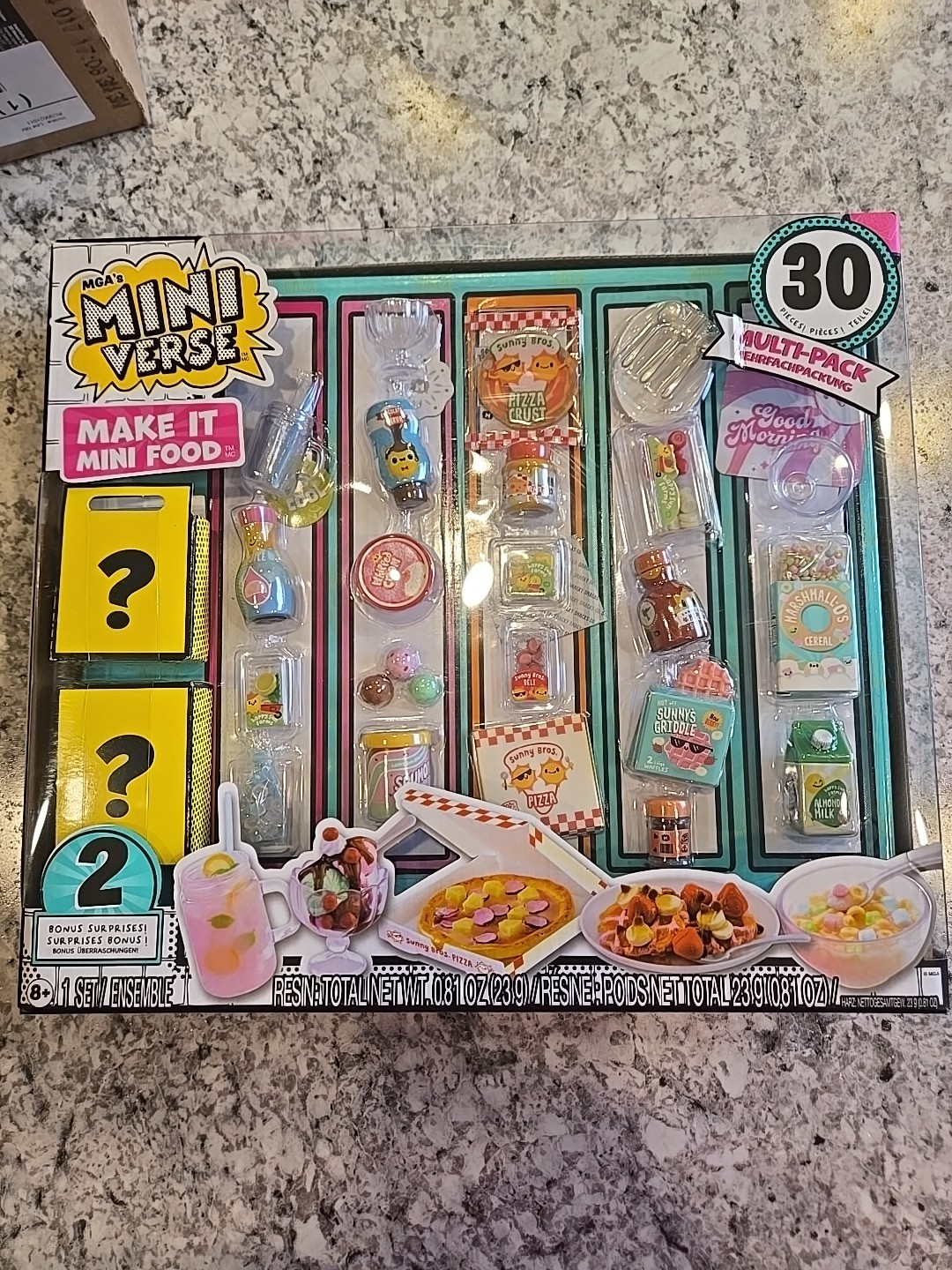mga's universe make it mini 30 con bonus conteggio play set nuovo sigillato