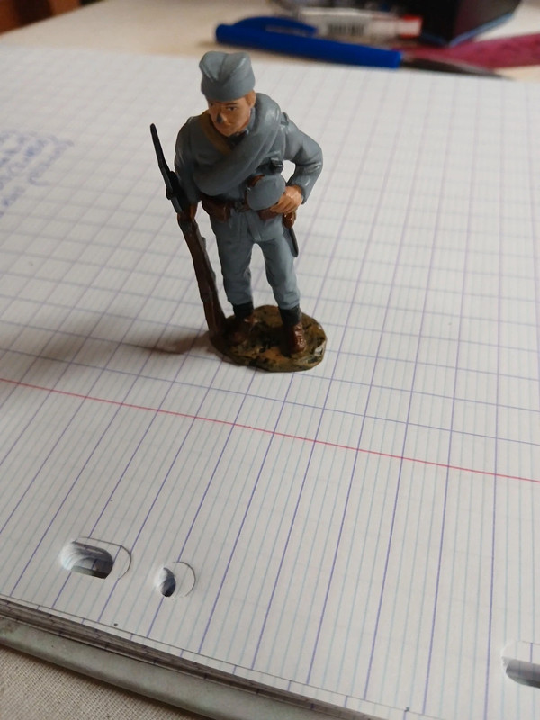Soldat plomb fantassin Serbie 1914