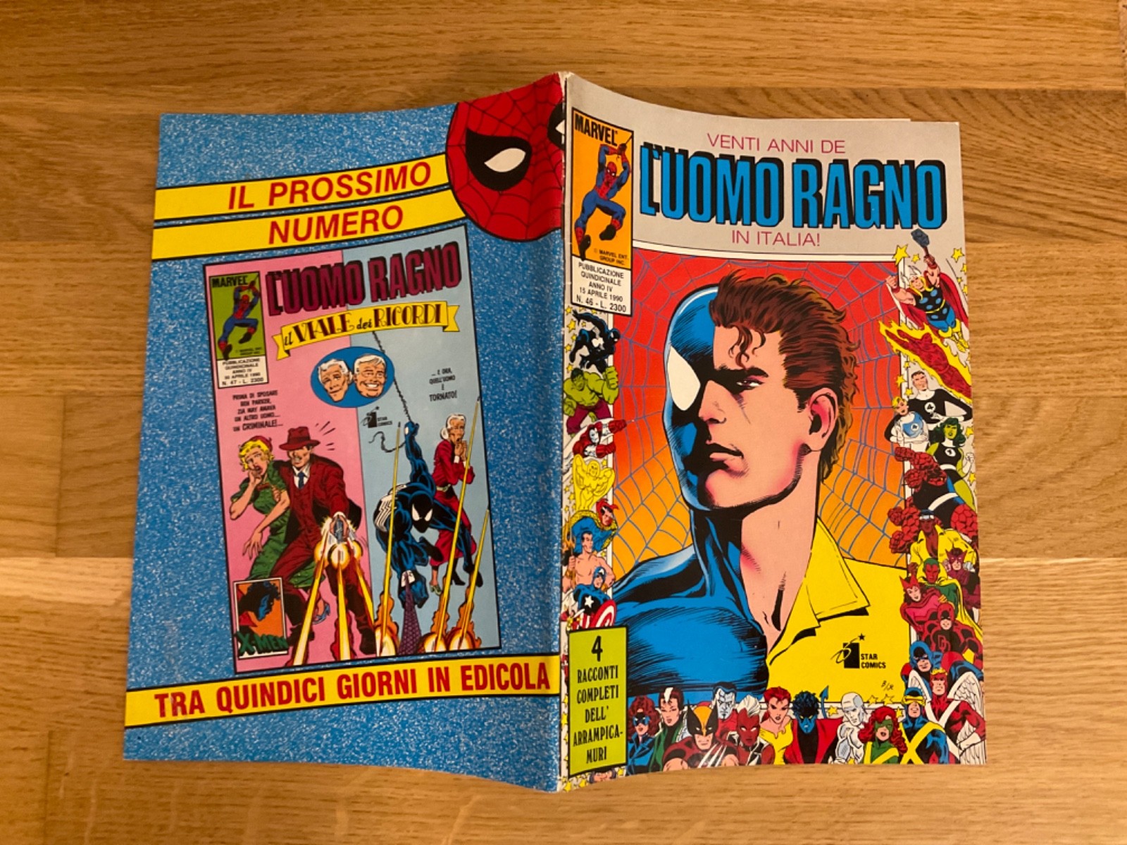 L’UOMO RAGNO n. 46  - 1990 STAR COMICS  - SPIDERMAN MARVEL
