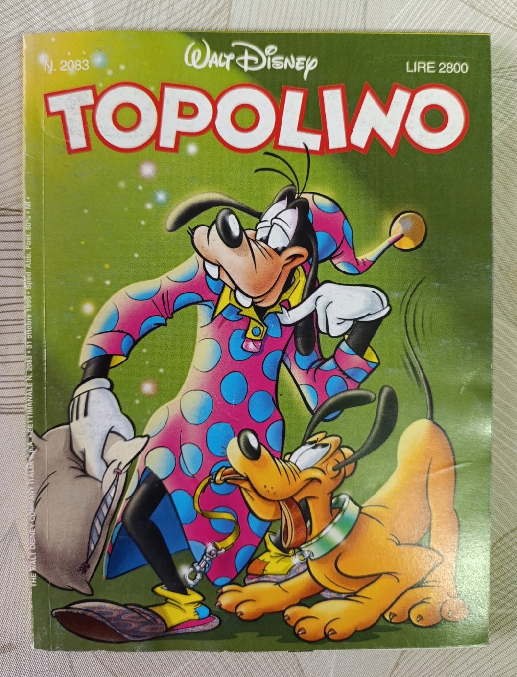 Disney Topolino n.2248 2083 2030 2020 1993 italiano a colori 