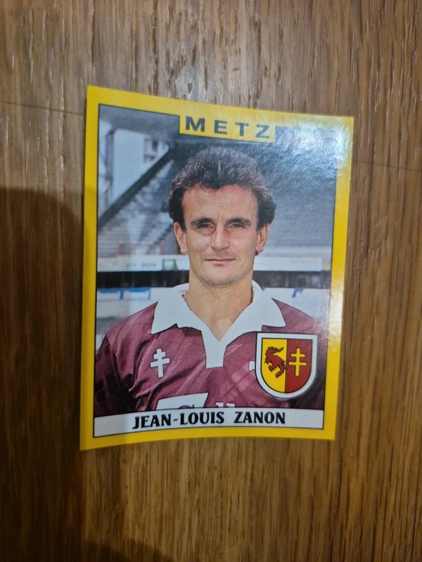 Panini foot 1989 89 Jean Louis Zanon #172