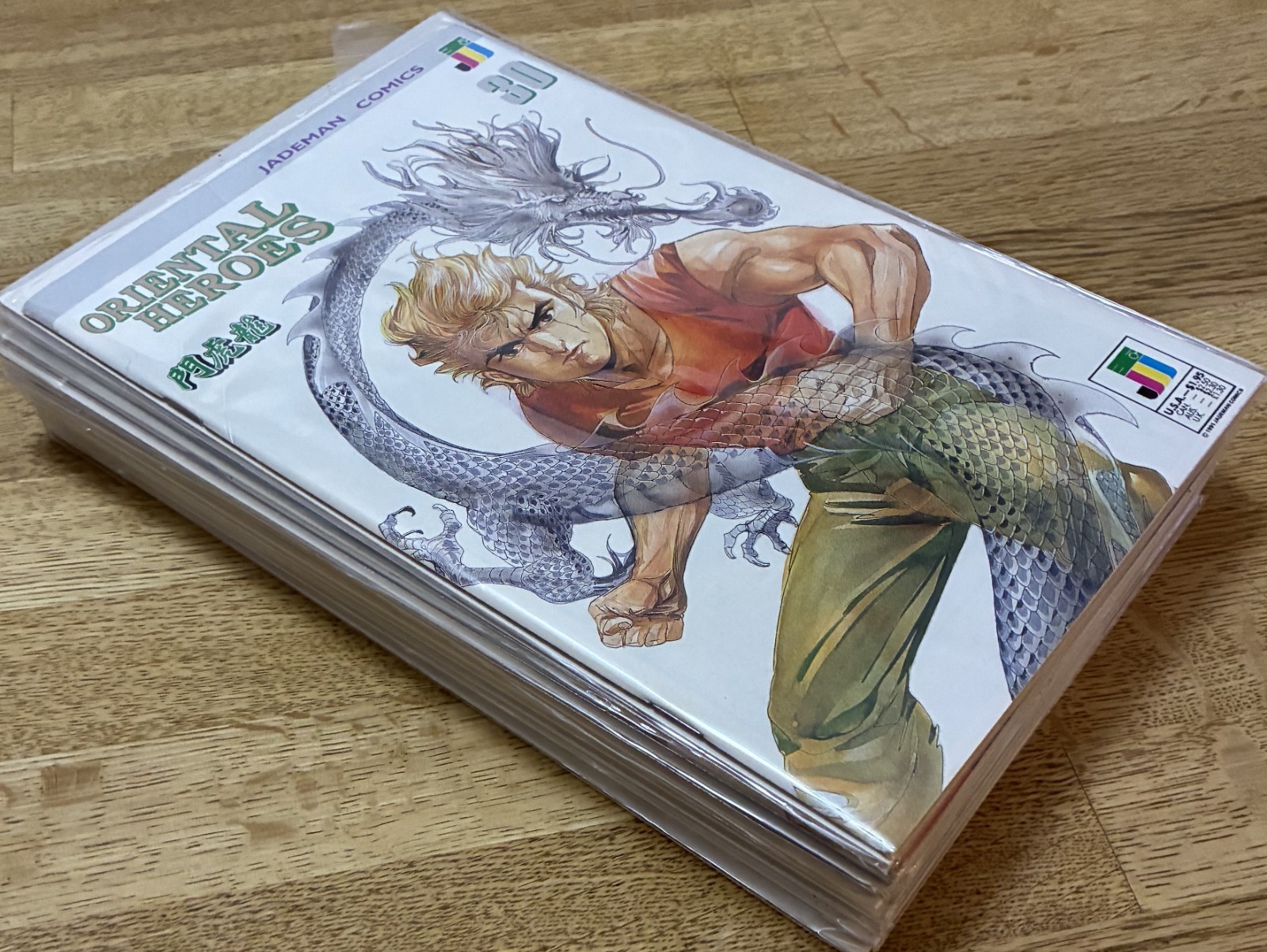 Jademan Comics - Lotto Eroi Orientali - Numeri 30 35-45 - Imballati e Imbarcati