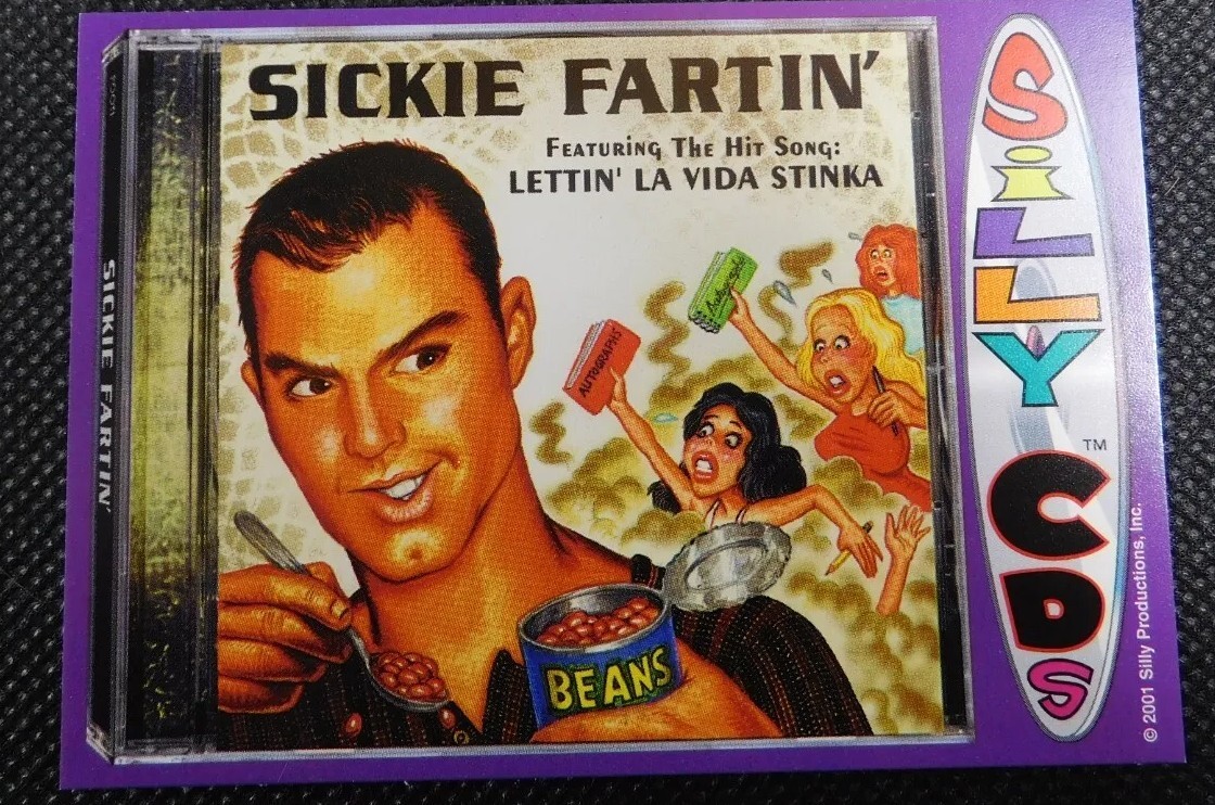 Sickie Farting (Ricky Martin) Silly CDs carta collezionabile #3