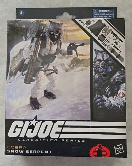 Hasbro G.I. Joe Modellino Serpente di Neve Cobra Serie Classificata 93 2023