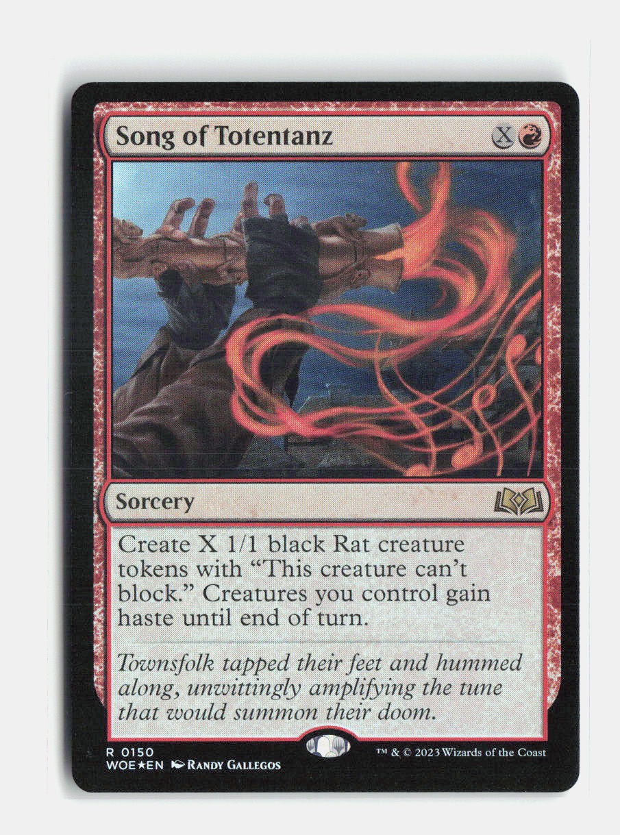 Song of Totentanz 150 Foil Wilds of Eldraine MTG NM